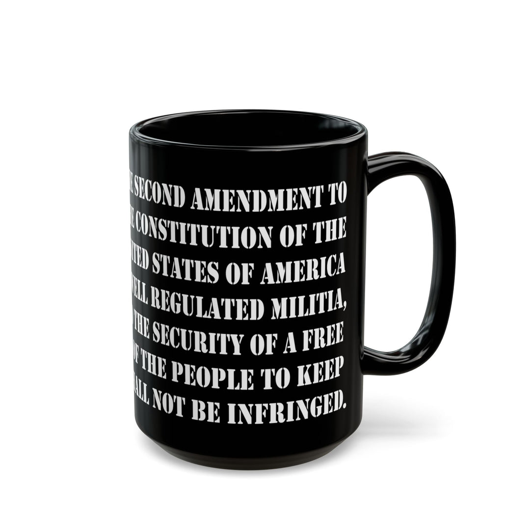 2nd Amendment - Black Mug (11oz, 15oz)