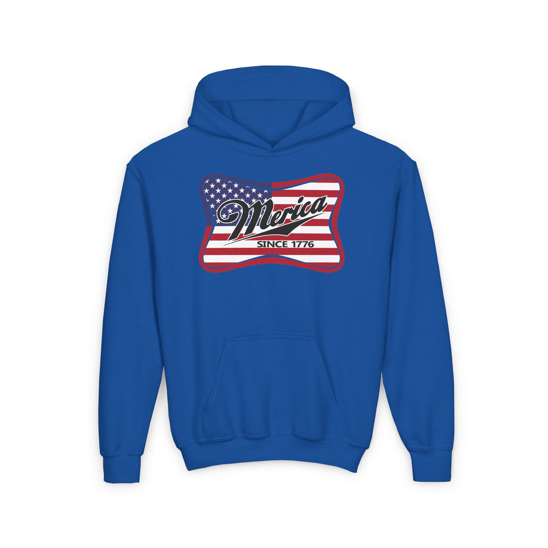 Merica - Youth Heavy Blend Hooded Sweatshirt