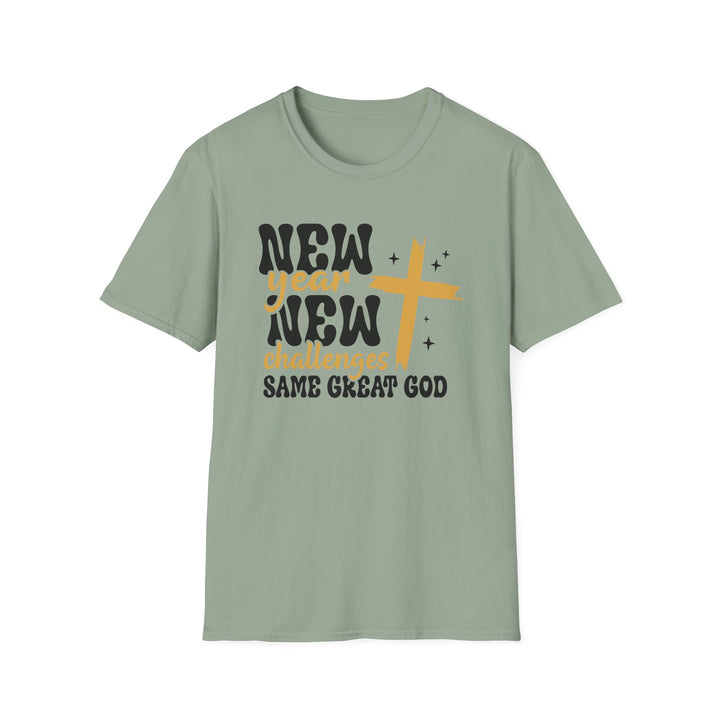 New Year Same Great God - Unisex Softstyle T-Shirt
