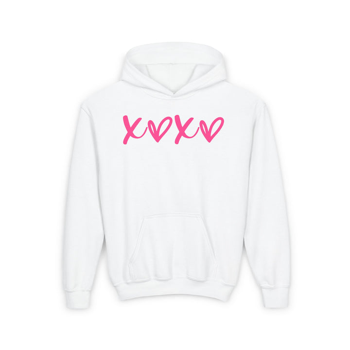 XOXO - Youth Heavy Blend Hooded Sweatshirt