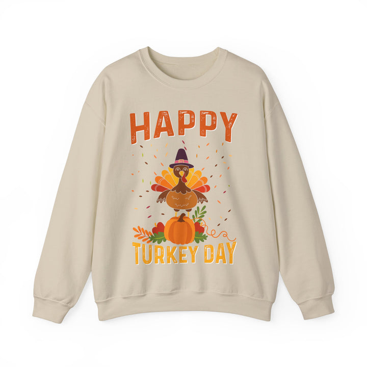 Happy Turkey Day - Unisex Heavy Blend™ Crewneck Sweatshirt