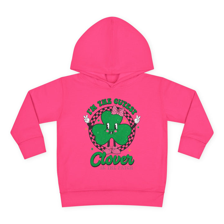 Cutest Clover - Toddler Pullover Fleece Hoodie