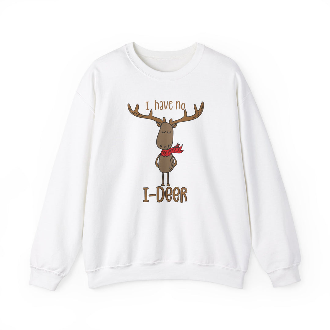 I Have No I-Deer - Unisex Heavy Blend™ Crewneck Sweatshirt