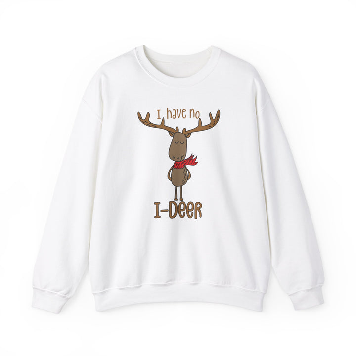 I Have No I-Deer - Unisex Heavy Blend™ Crewneck Sweatshirt