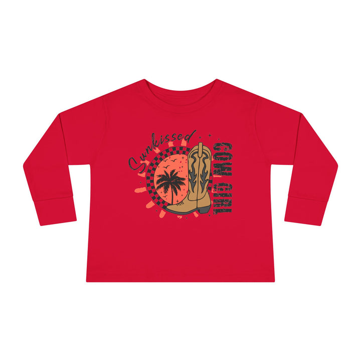 Sunkissed Cowgirl - Toddler Long Sleeve Tee