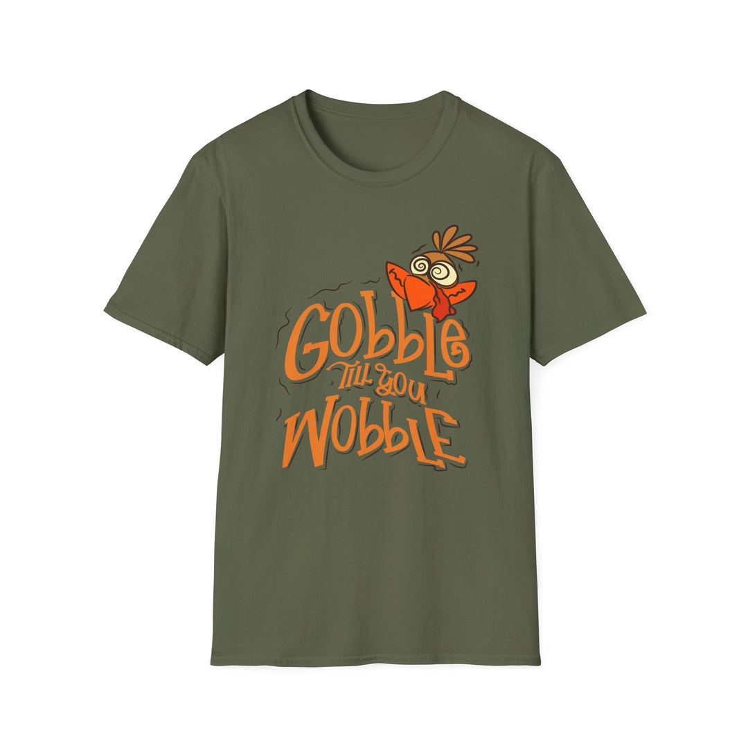 Gobble Till You Wobble - Unisex Softstyle T-Shirt