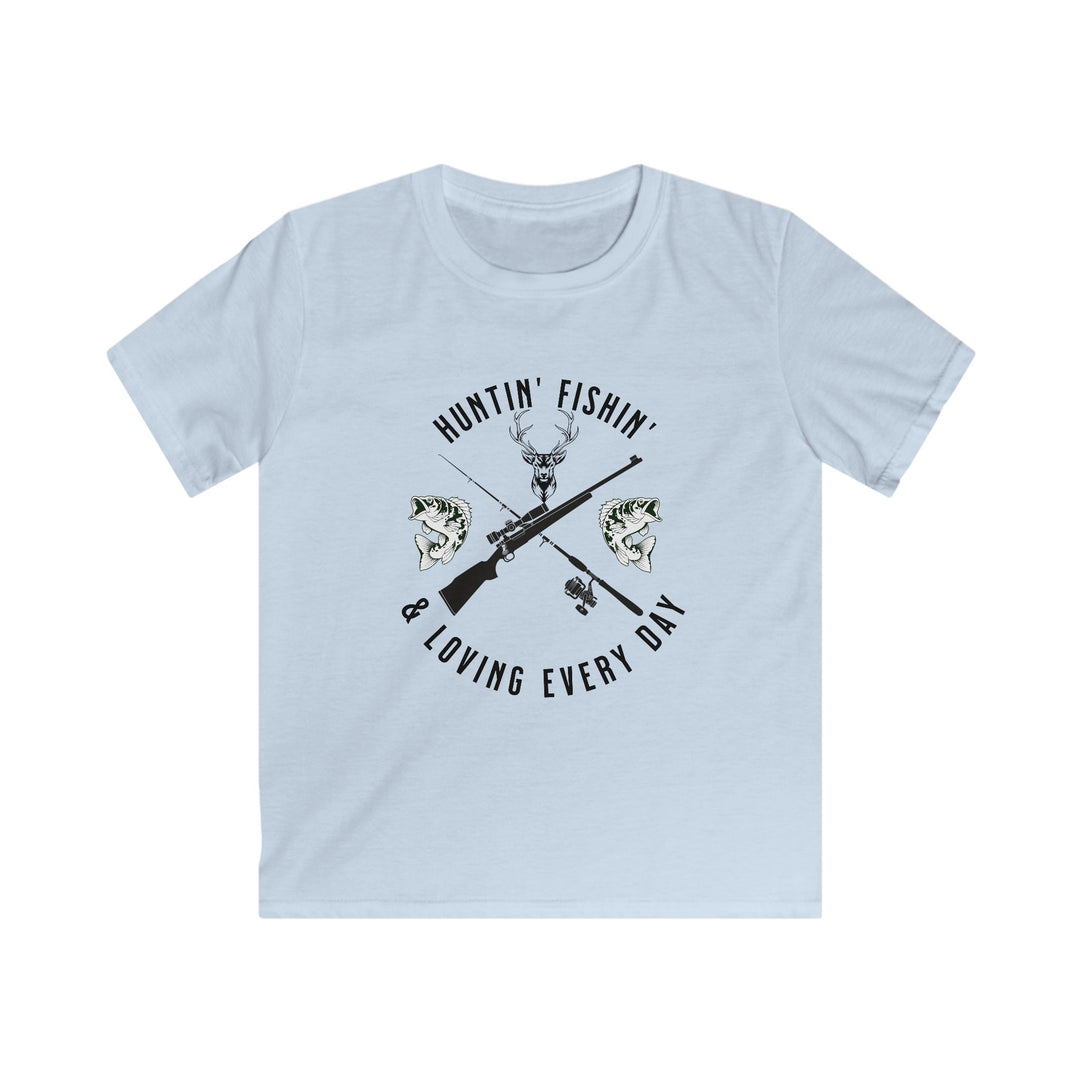 Huntin' Finshin' - Kids Softstyle Tee