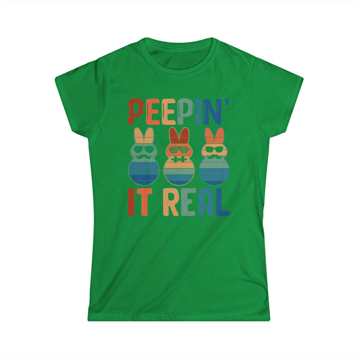 Peepin It Real - Women's Softstyle Tee