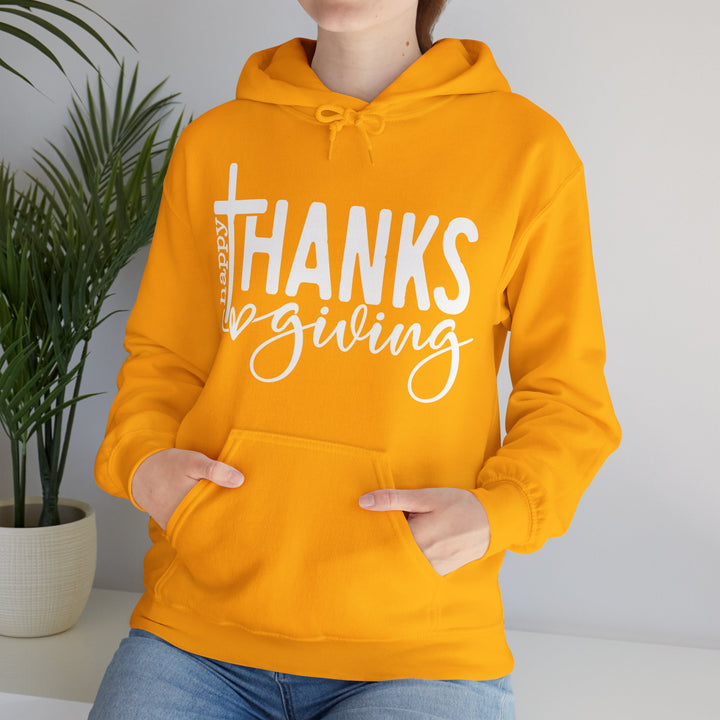 Thanksgiving Cross - Unisex Heavy Blend™ Hooded Sweatshirt