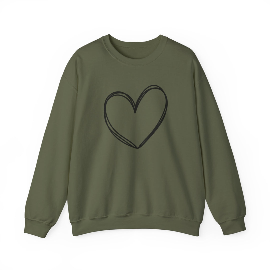 Heart - Unisex Heavy Blend™ Crewneck Sweatshirt