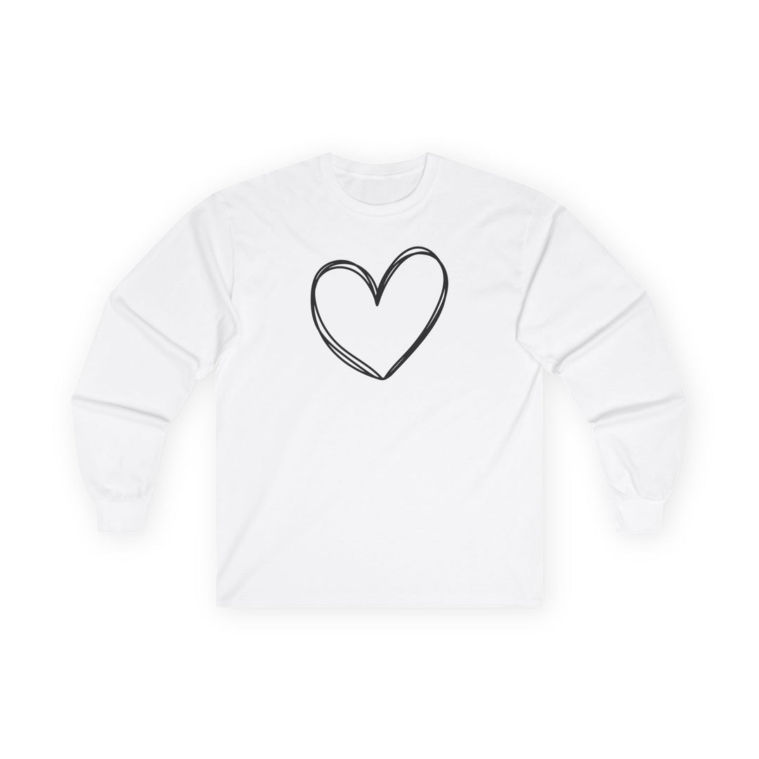 Heart - Unisex Ultra Cotton Long Sleeve Tee