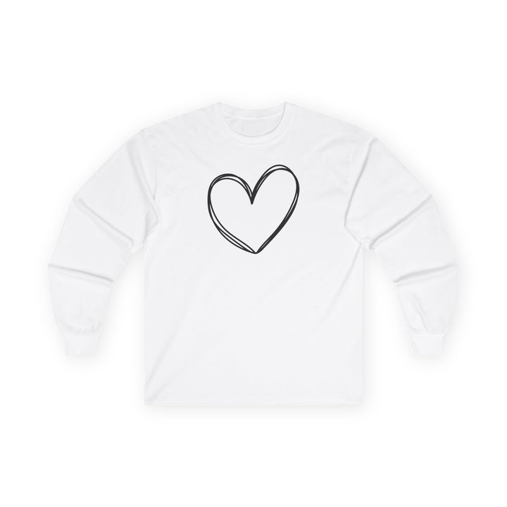 Heart - Unisex Ultra Cotton Long Sleeve Tee