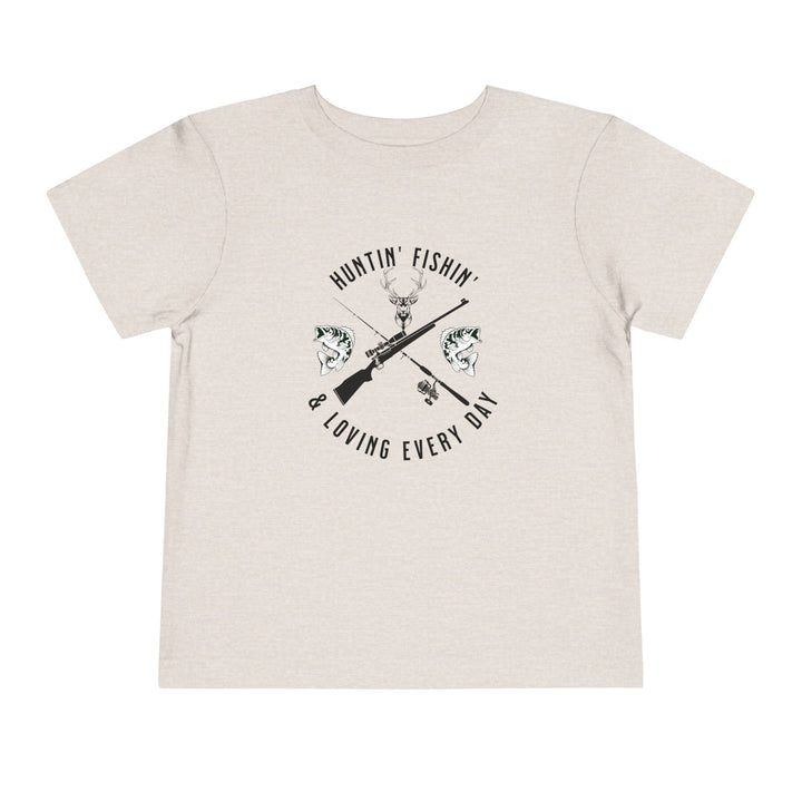 Huntin' Fishin' - Toddler Short Sleeve Tee
