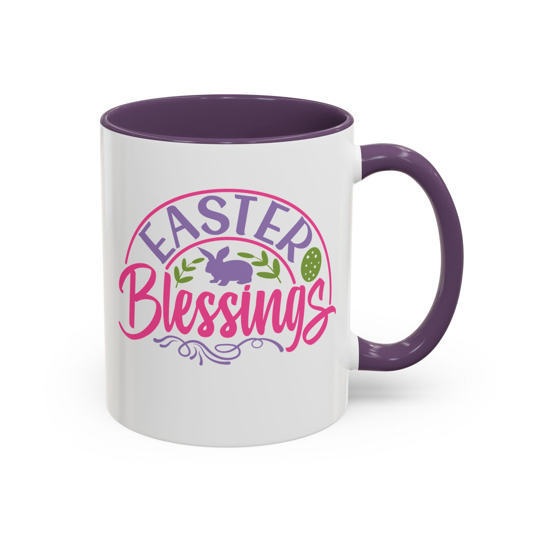 Easter Blessings - Accent Coffee Mug (11, 15oz)