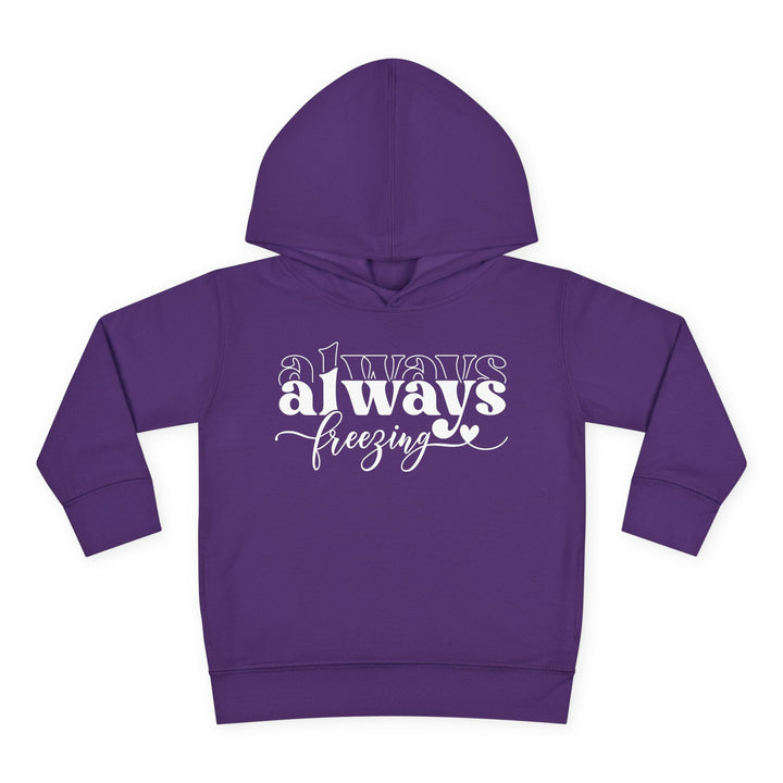 Always Freezing - Toddler Pullover Fleece Hoodie