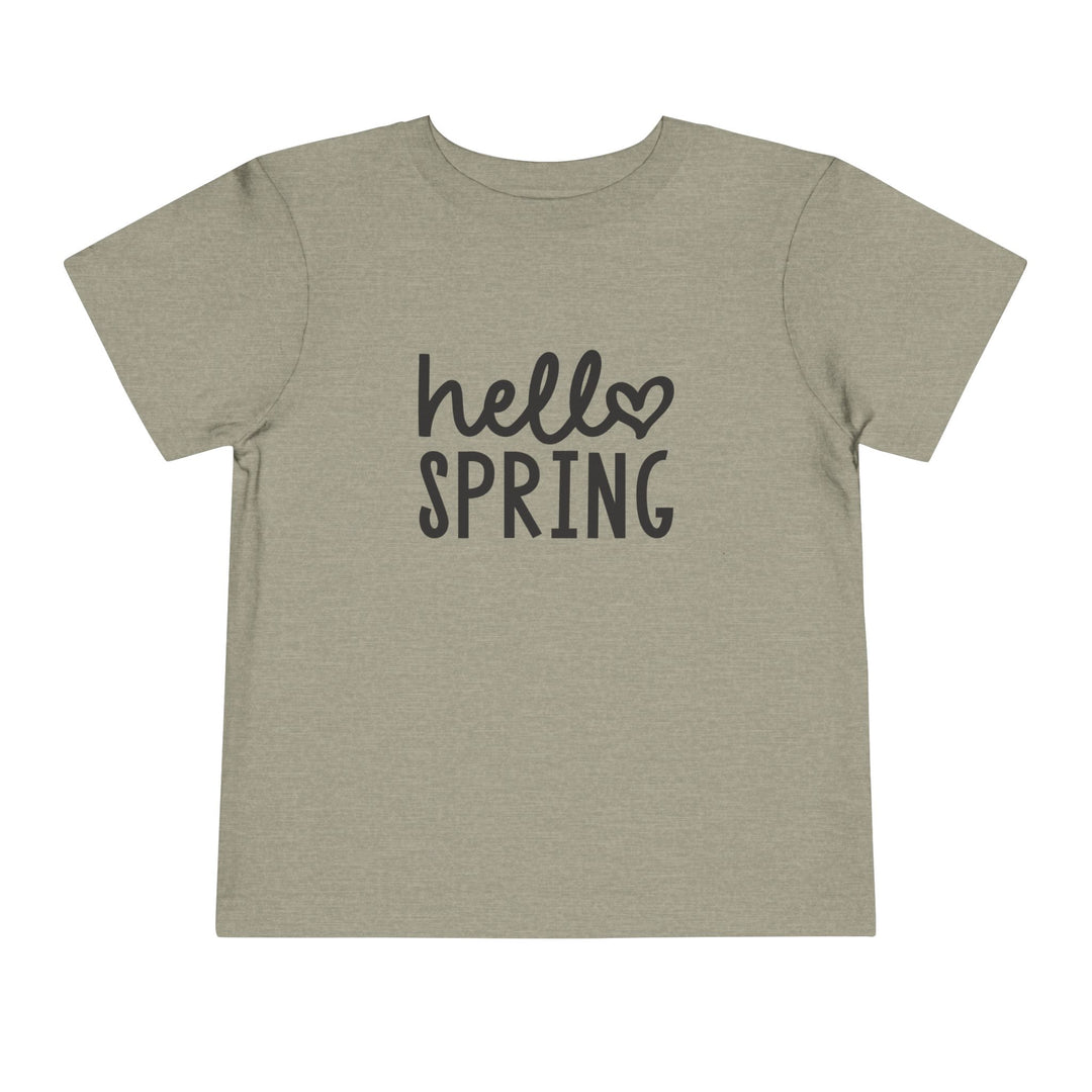 Hello Spring - Toddler Short Sleeve Tee