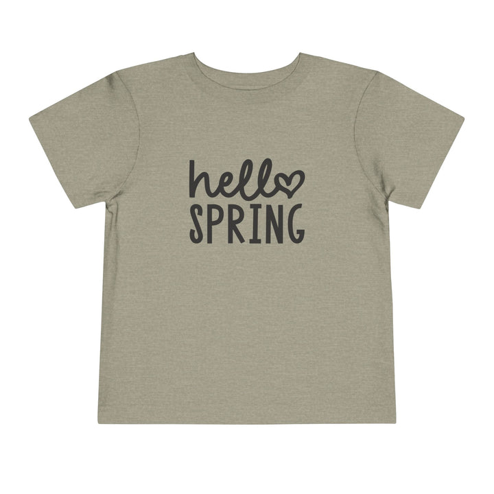 Hello Spring - Toddler Short Sleeve Tee