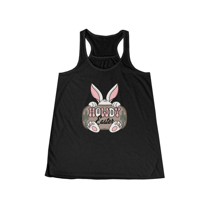 Howdy Easter - Women's Flowy Racerback Tank
