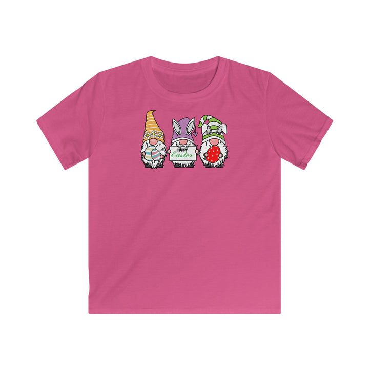 Easter Gnomes - Kids Softstyle Tee