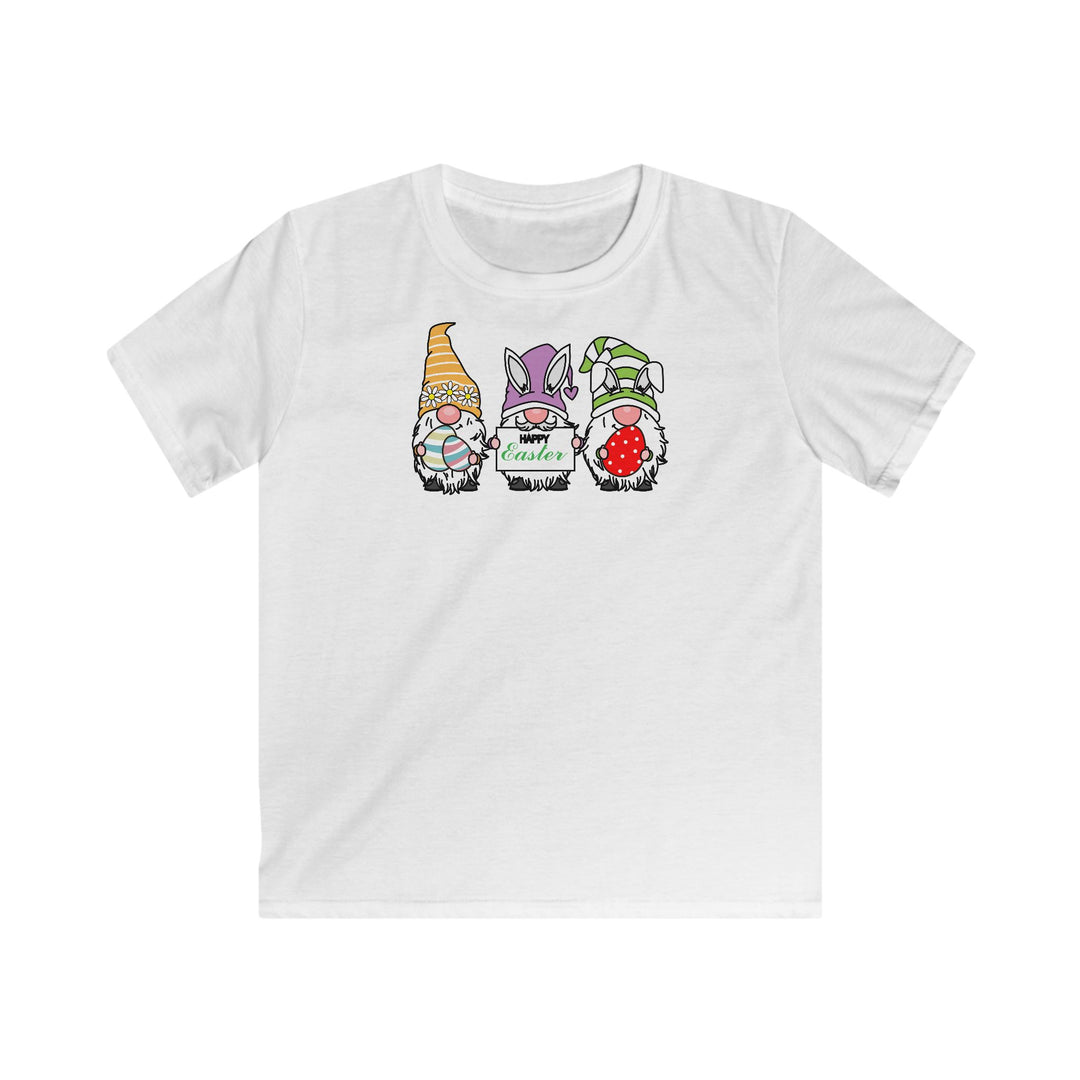 Easter Gnomes - Kids Softstyle Tee