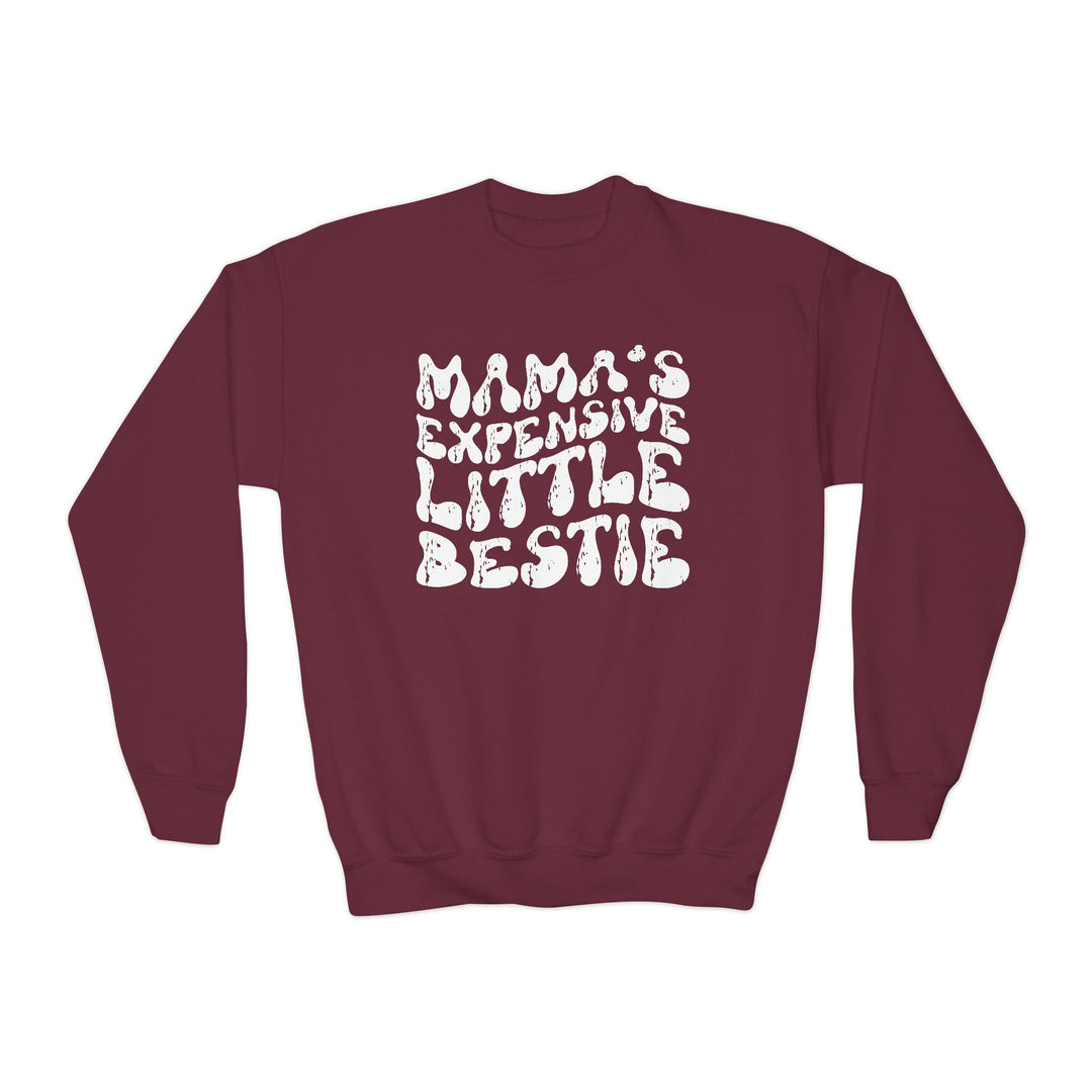 Mamas Little Bestie - Youth Crewneck Sweatshirt