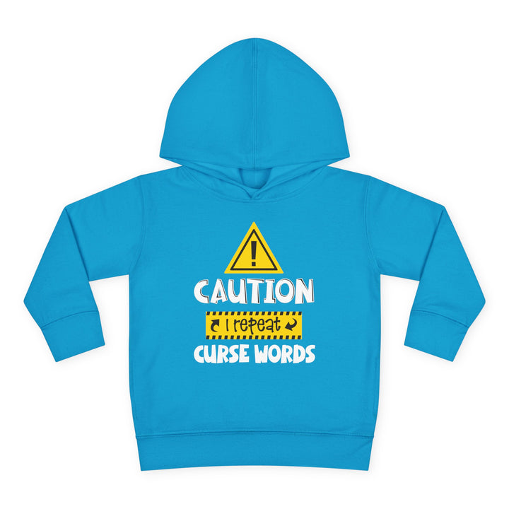 Caution - Toddler Pullover Fleece Hoodie