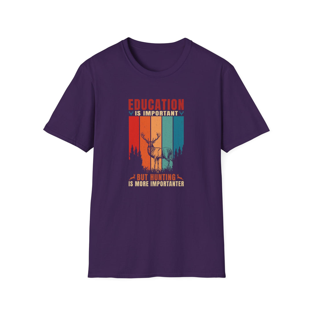 Hunting Education - Unisex Softstyle T-Shirt