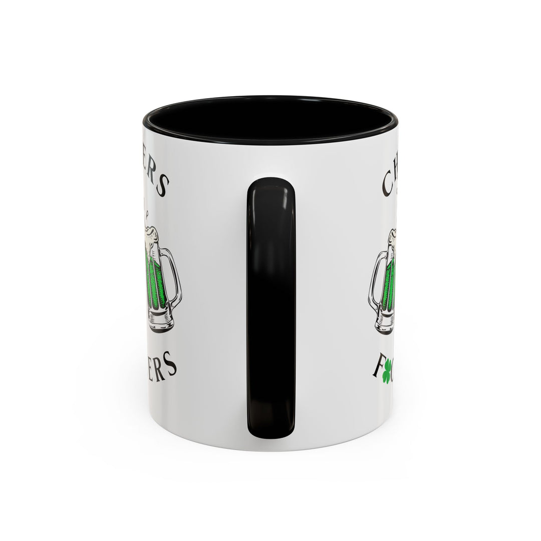 Cheers F*ckers - Accent Coffee Mug (11, 15oz)