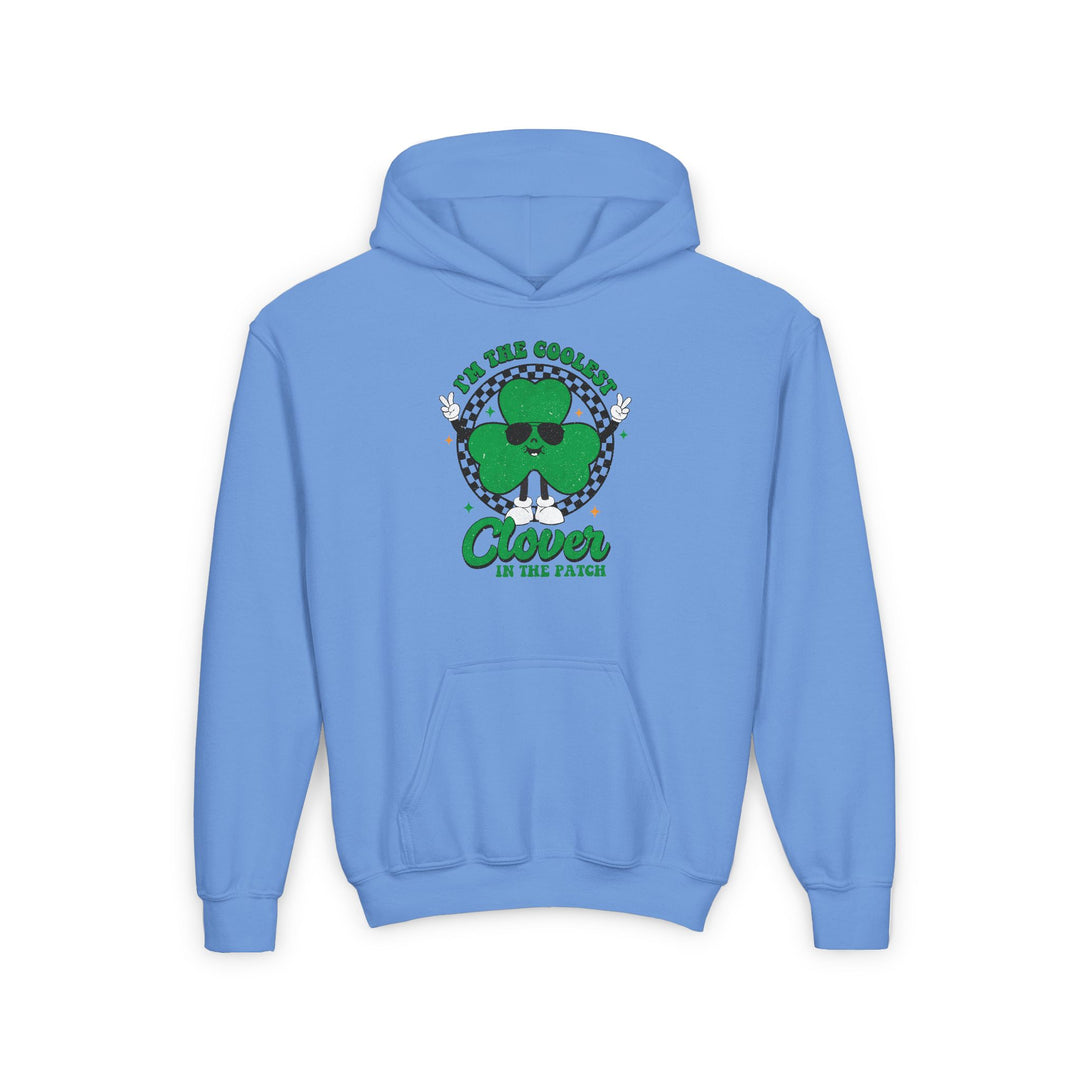 Coolest Clover - Youth Heavy Blend Hooded Sweatshirt