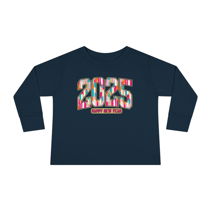 2025 Happy New Year - Toddler Long Sleeve Tee
