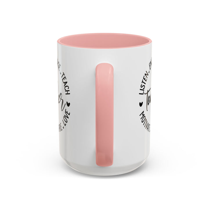 Teacher - Accent Coffee Mug (11, 15oz)