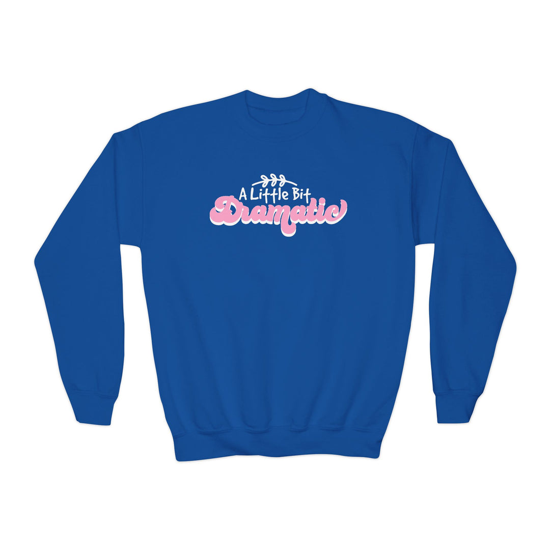 Little Bit Dramatic - Youth Crewneck Sweatshirt