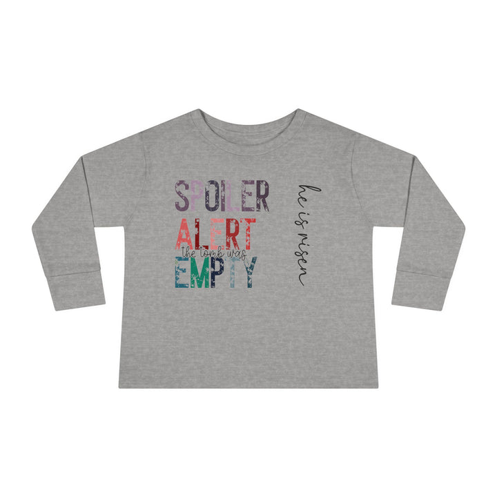 Spoiler Alert - Toddler Long Sleeve Tee
