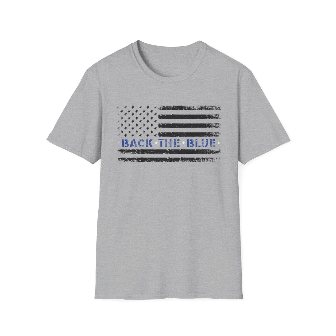 Back The Blue - Unisex Softstyle T-Shirt