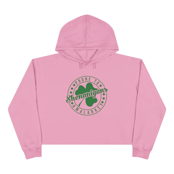 Shenanigans & Malarky - Crop Hoodie