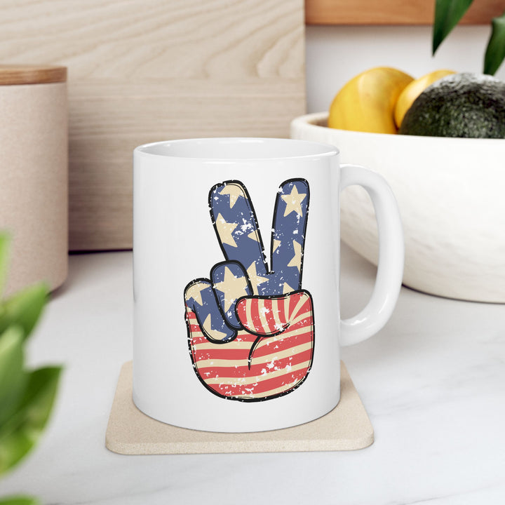 Peace - Ceramic Mug, (11oz, 15oz)