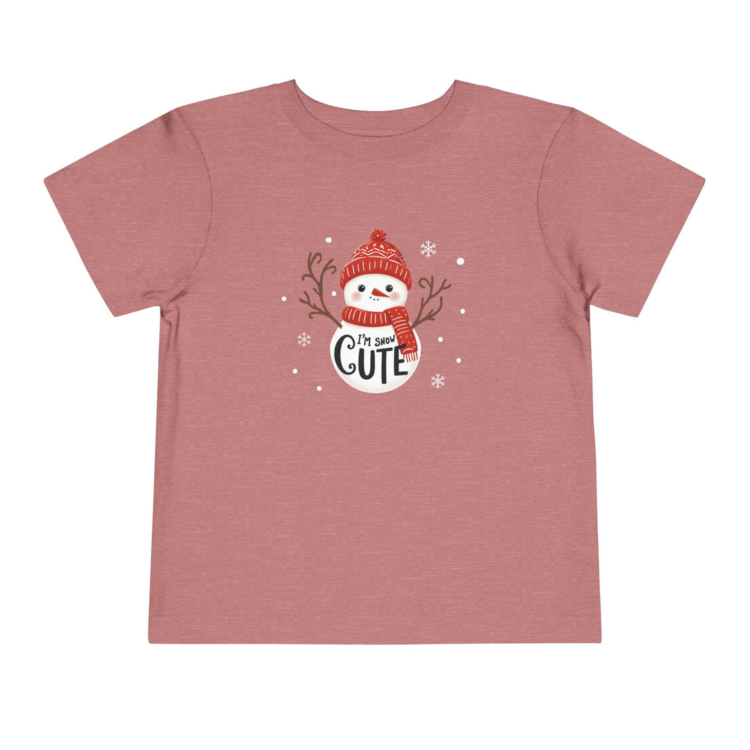 Snow Cute - Toddler Short Sleeve Tee