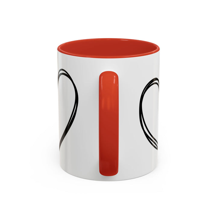 Heart - Accent Coffee Mug (11, 15oz)