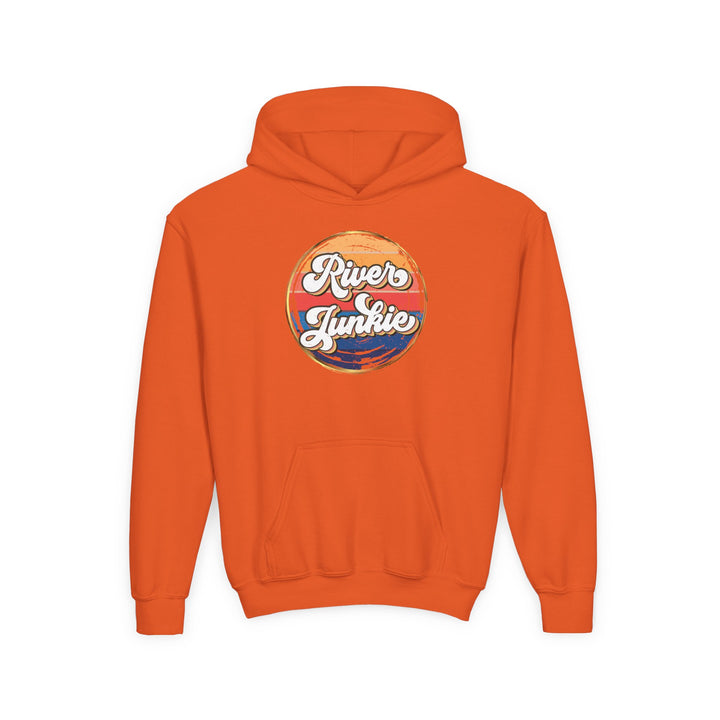 River Junkie - Youth Heavy Blend Hooded Sweatshirt