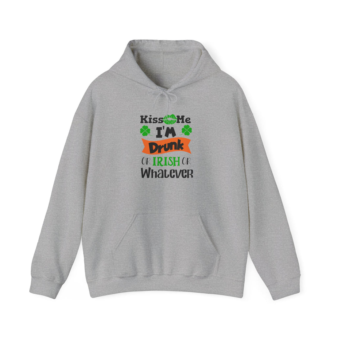 Kiss Me I'm Drunk - Unisex Heavy Blend™ Hooded Sweatshirt
