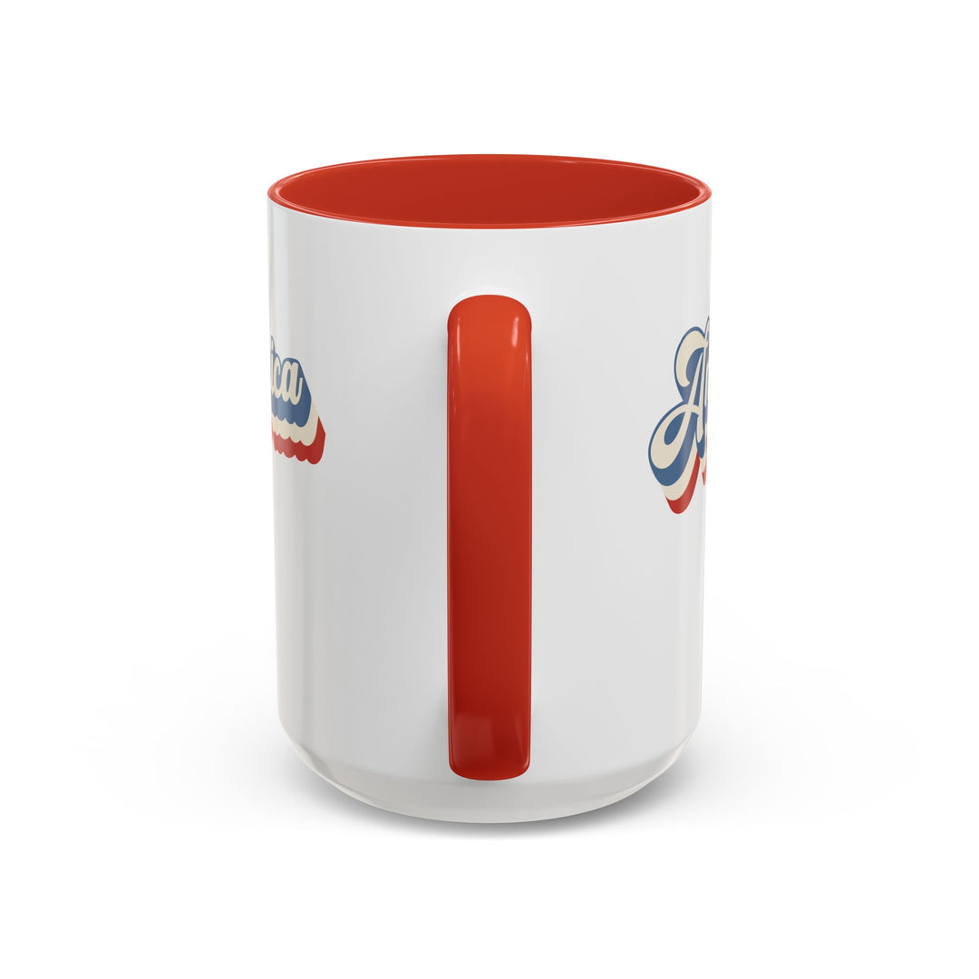 Retro America - Accent Coffee Mug (11, 15oz)