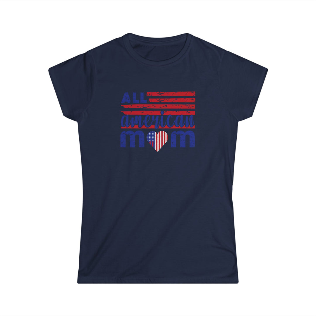 All American Mom - Women's Softstyle Tee