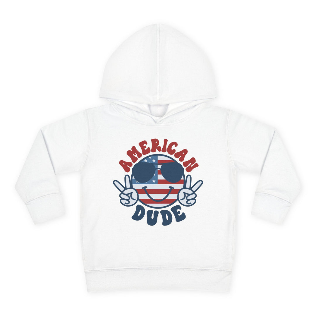 American Dude - Toddler Pullover Fleece Hoodie