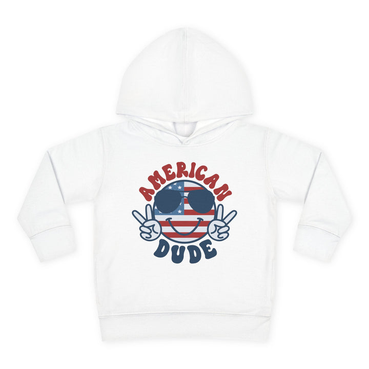 American Dude - Toddler Pullover Fleece Hoodie