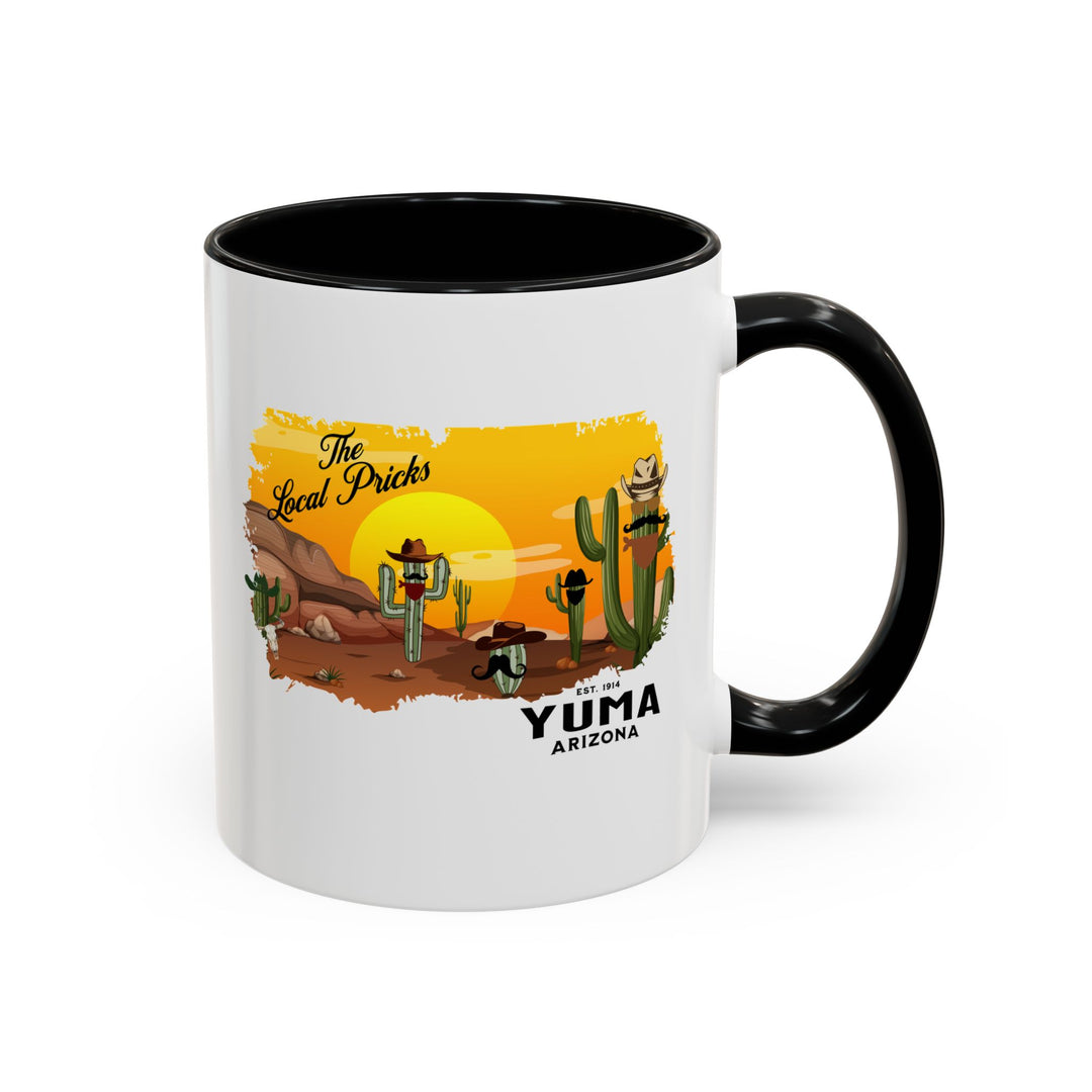 Local Pricks - Accent Coffee Mug (11, 15oz)