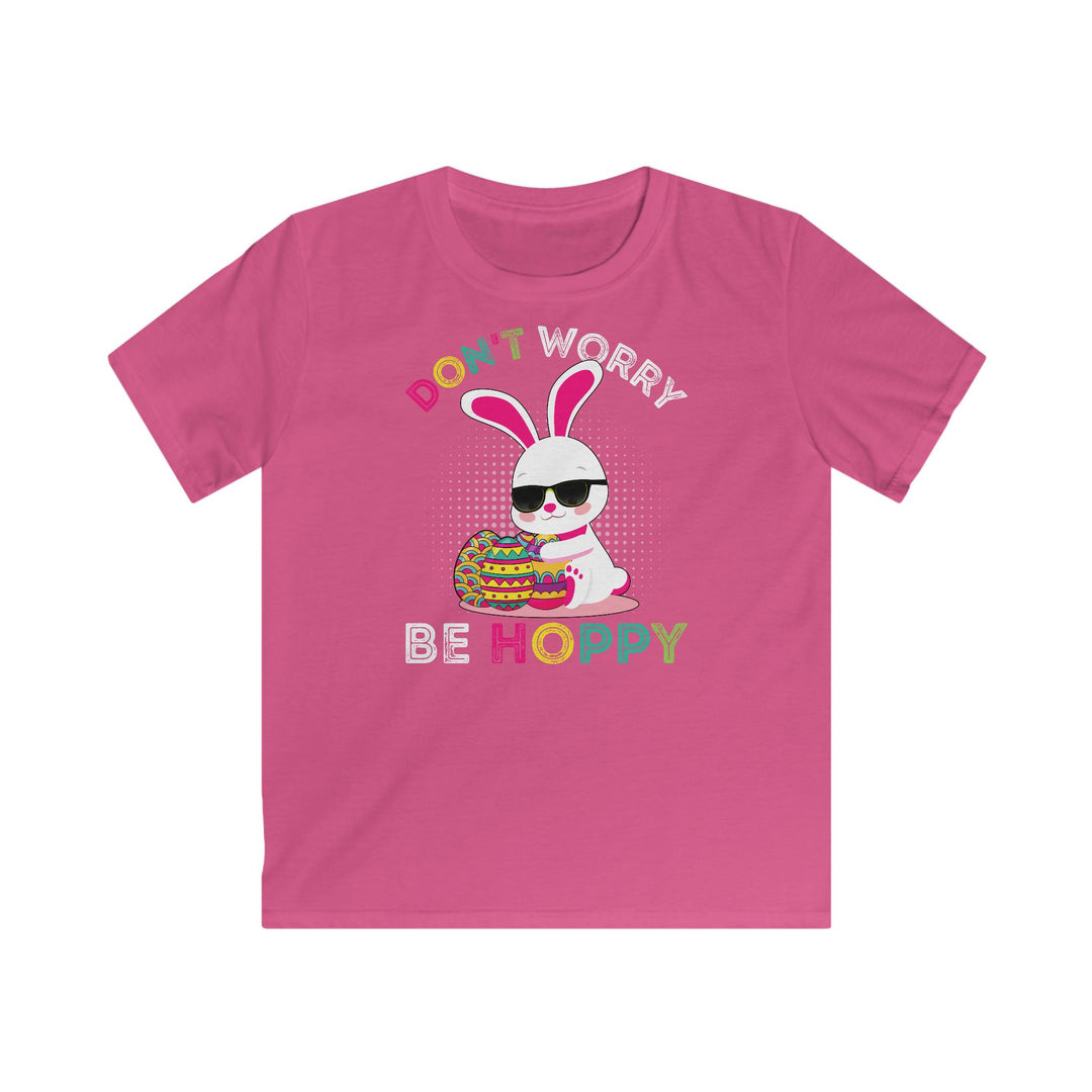 Don't Worry Be Hoppy - Kids Softstyle Tee