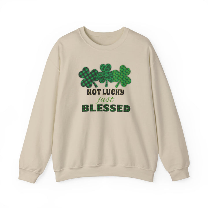 Not Lucky Just Blessed - Unisex Heavy Blend™ Crewneck Sweatshirt