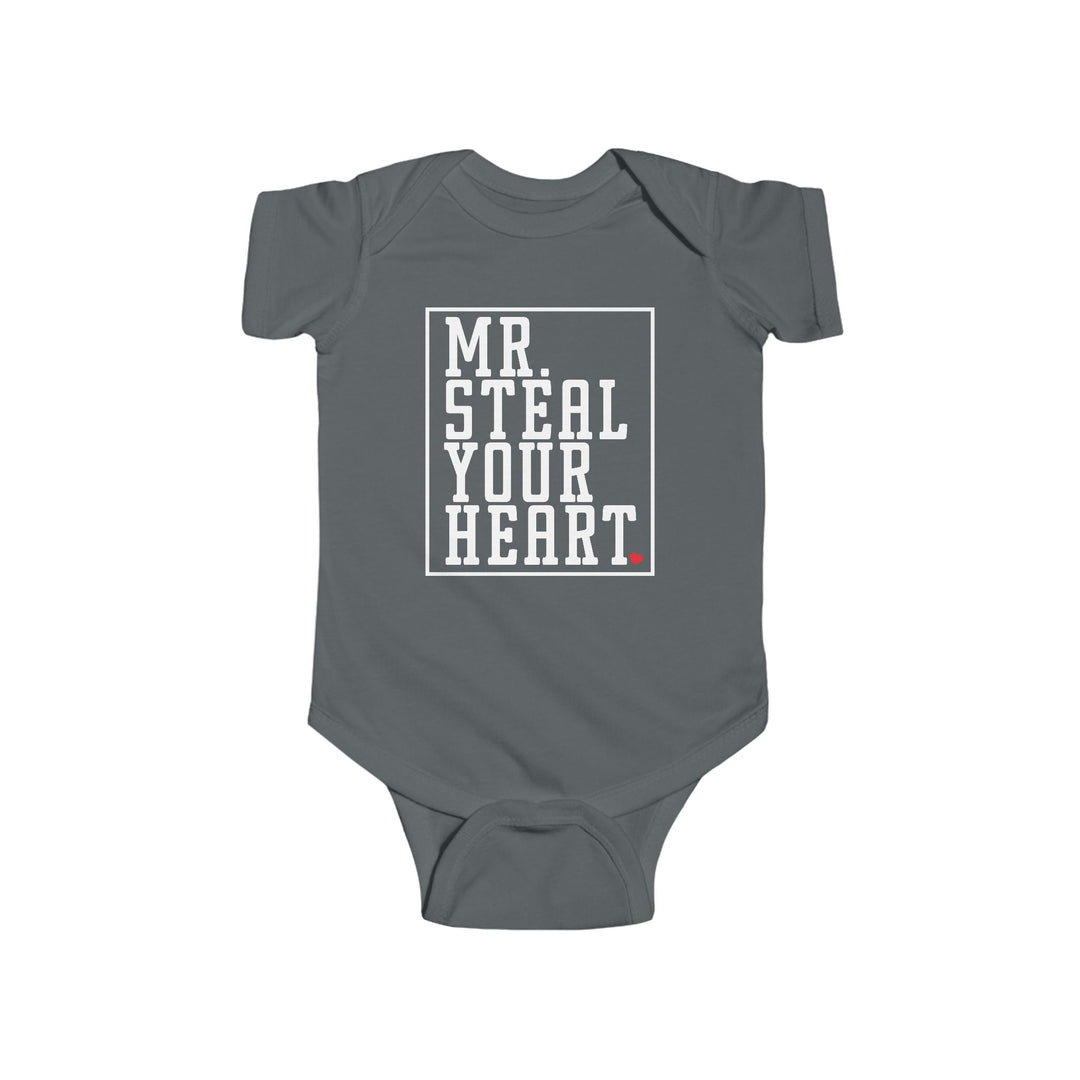 Mr. Steal Your Heart - Infant Fine Jersey Bodysuit