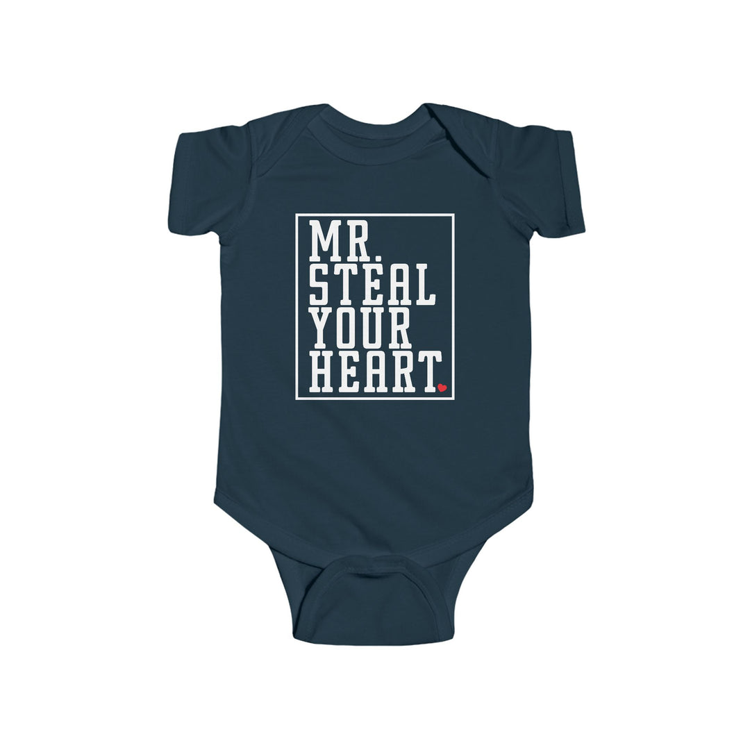 Mr. Steal Your Heart - Infant Fine Jersey Bodysuit