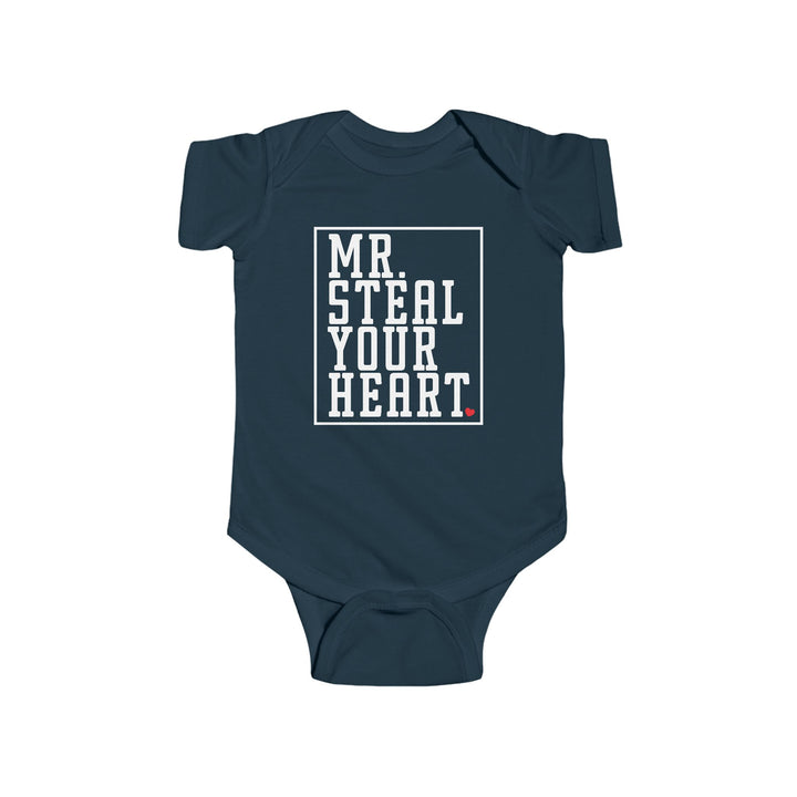 Mr. Steal Your Heart - Infant Fine Jersey Bodysuit